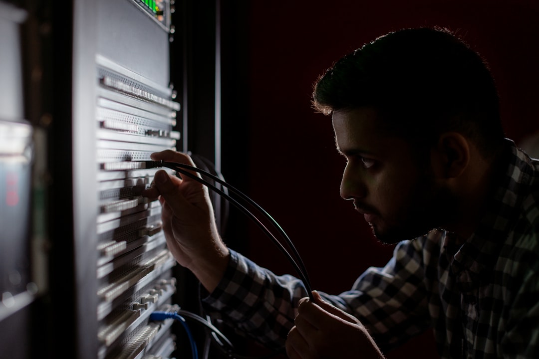 Photo Computer technician